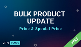 Bulk Product Update Free