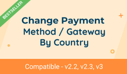 Change Payment Method By Country